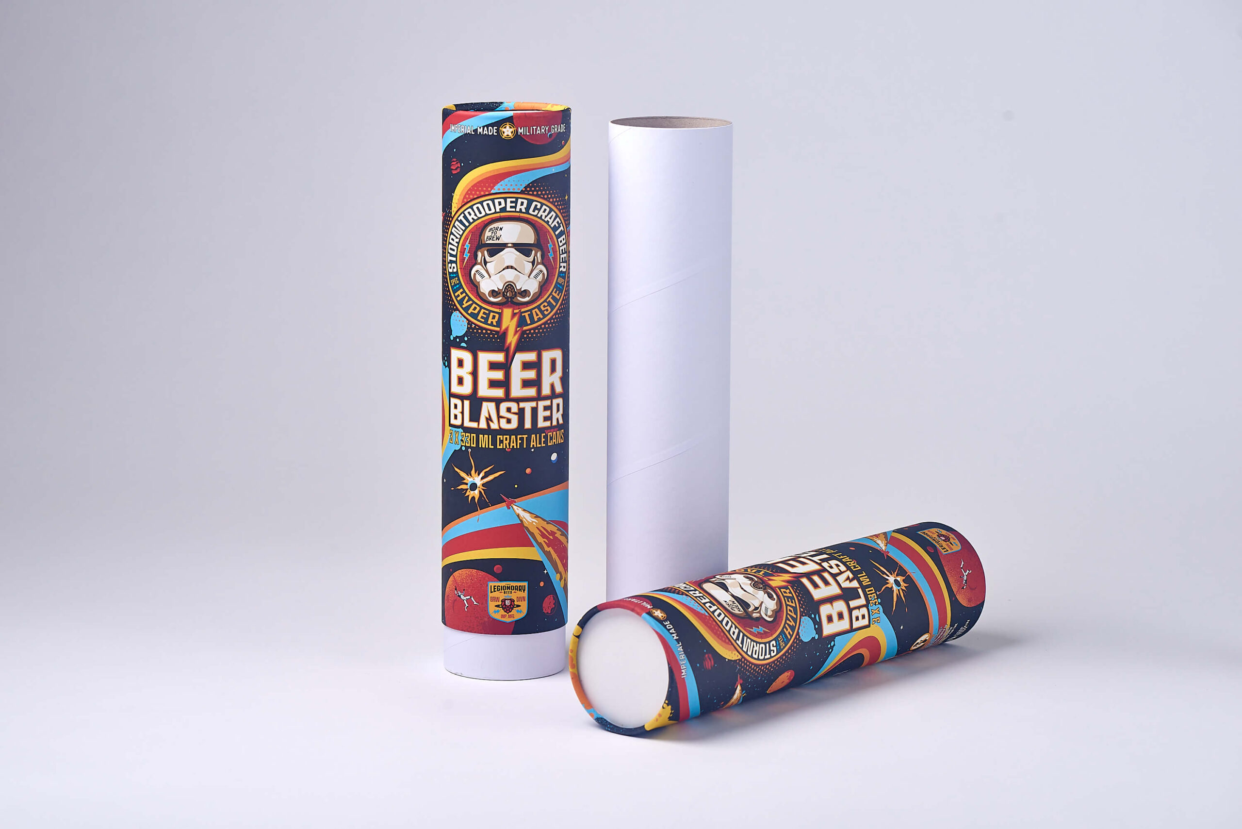 Telescopic Cardboard Tubes - Made from 100% recyclable card - Visican