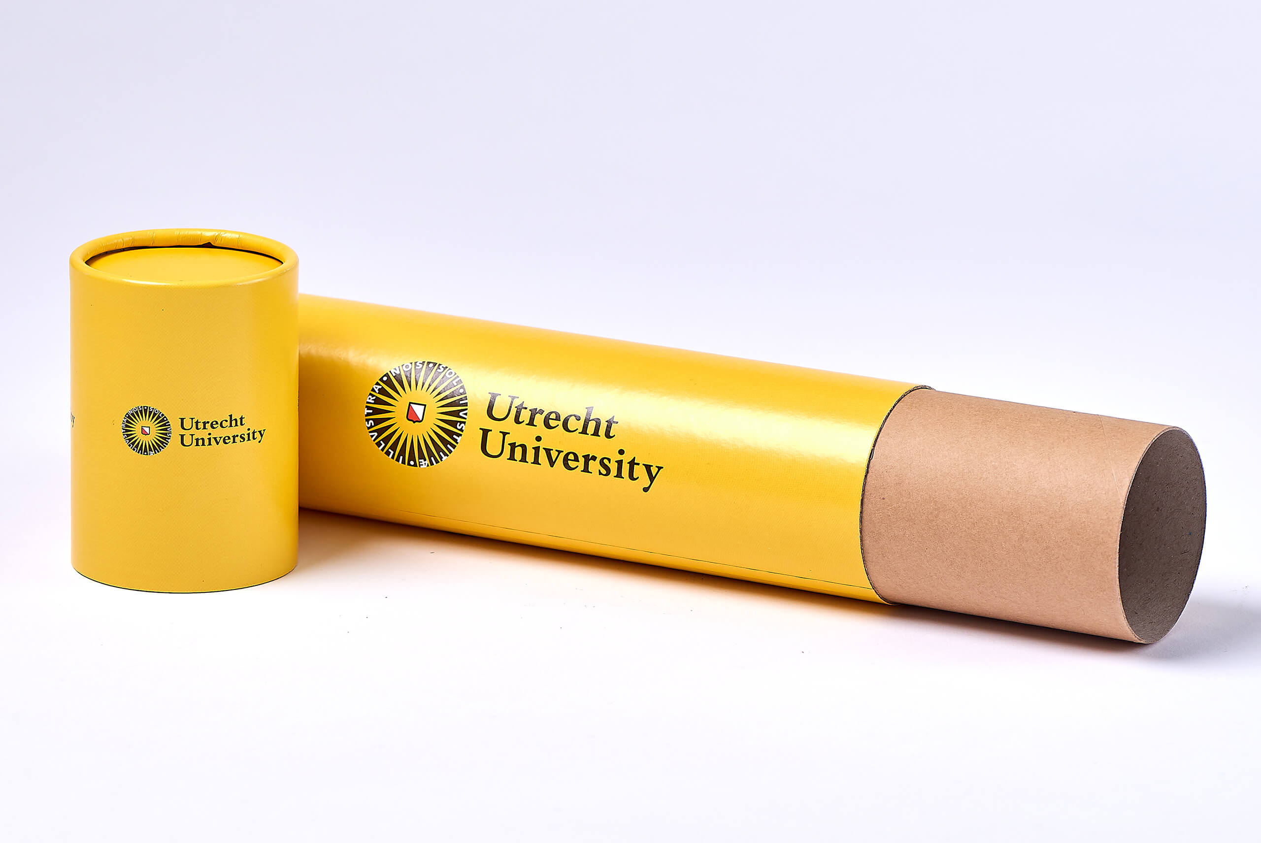 University card tube packaging