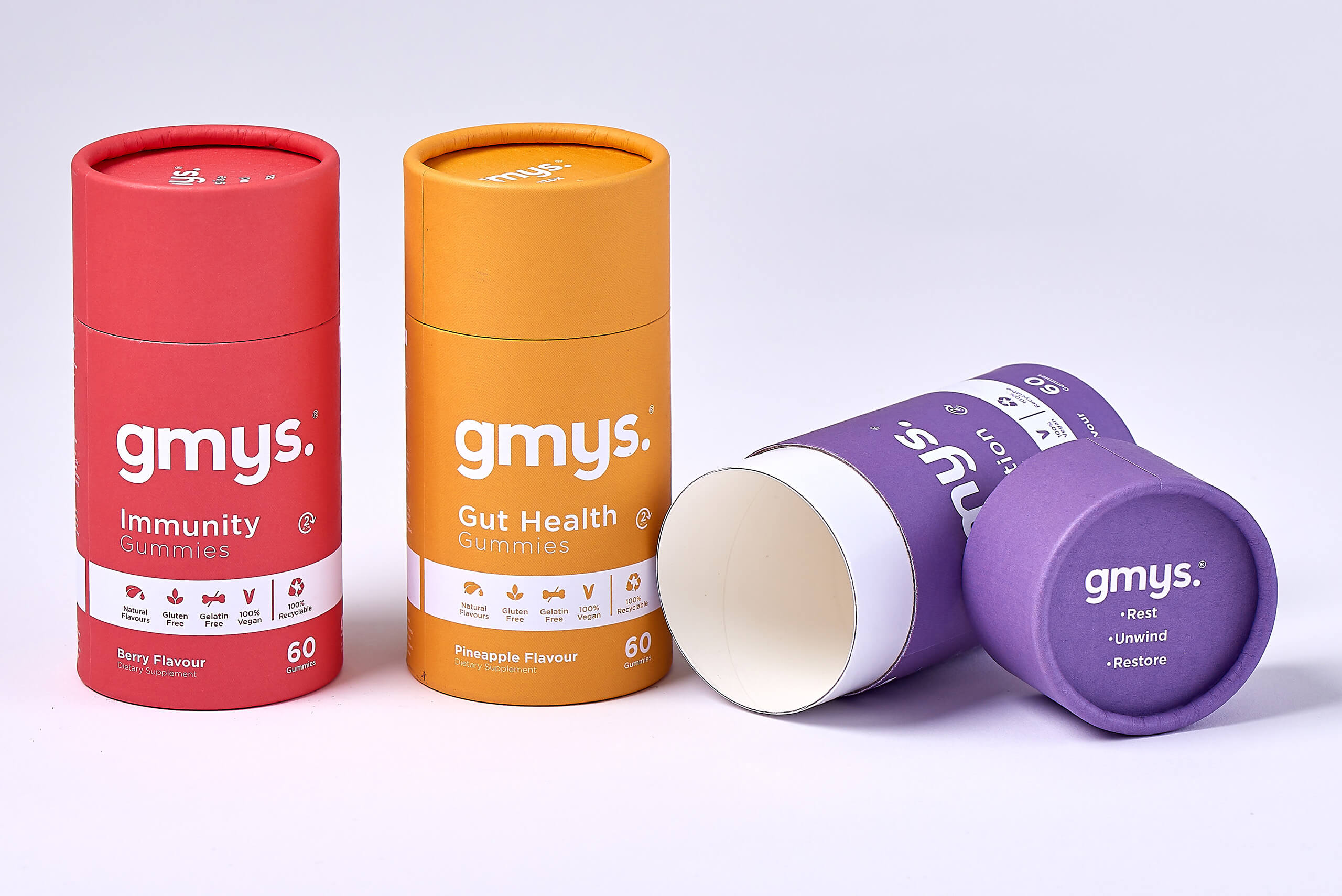 Gyms card tube packaging