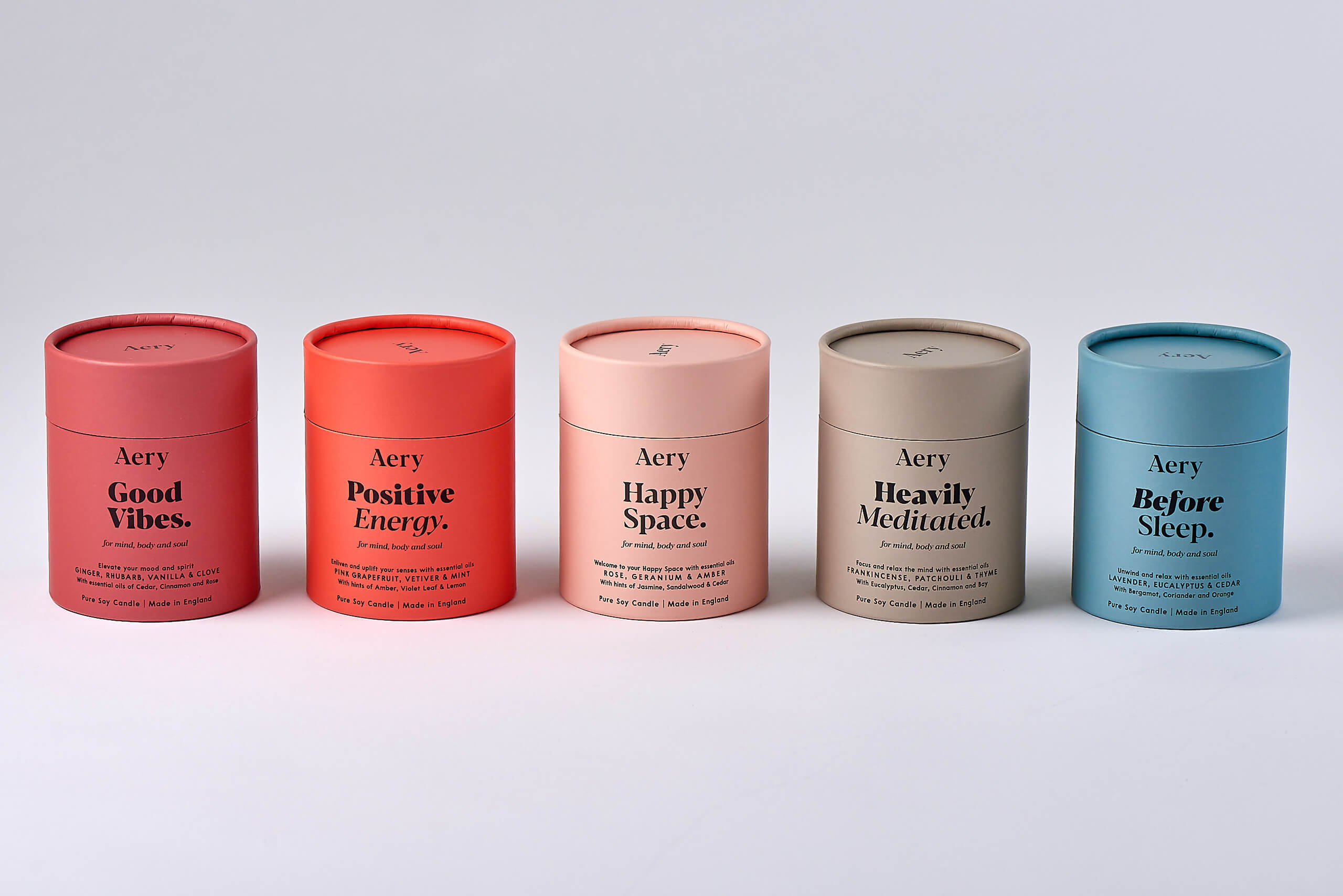 Printed candle packaging