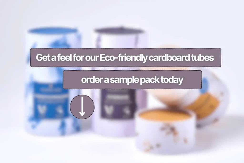 Order a free sample pack of eco-friendly cosmetic packaging 