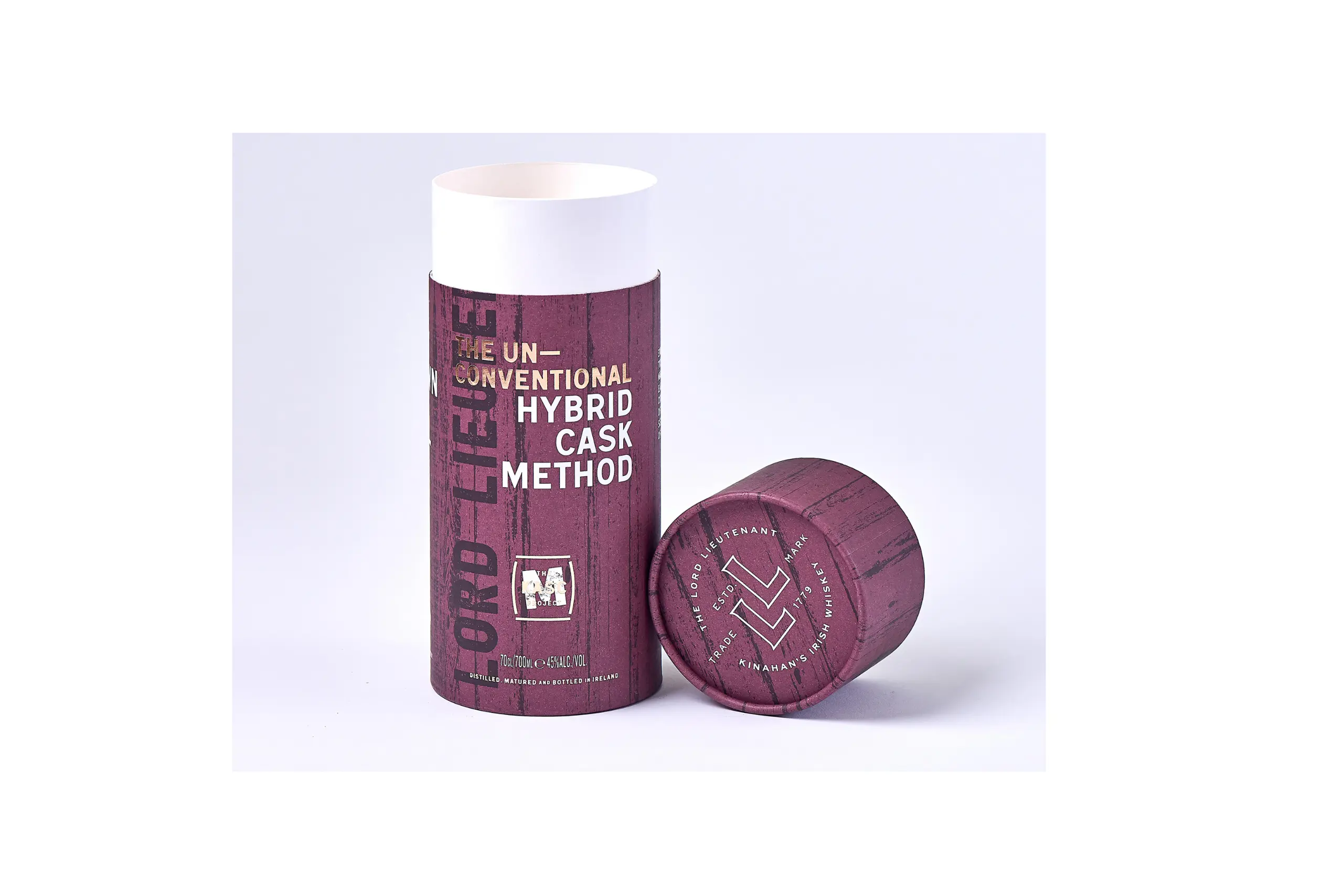 Lord Lieutenant Whiskey Tubed Packaging