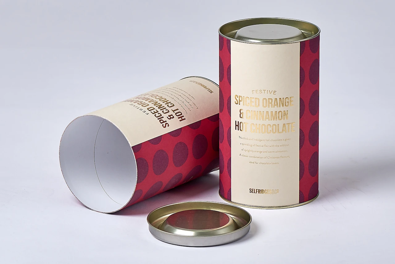 Selfridge food grade tube packaging